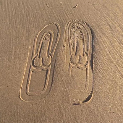 Funny Beach Flip Flops