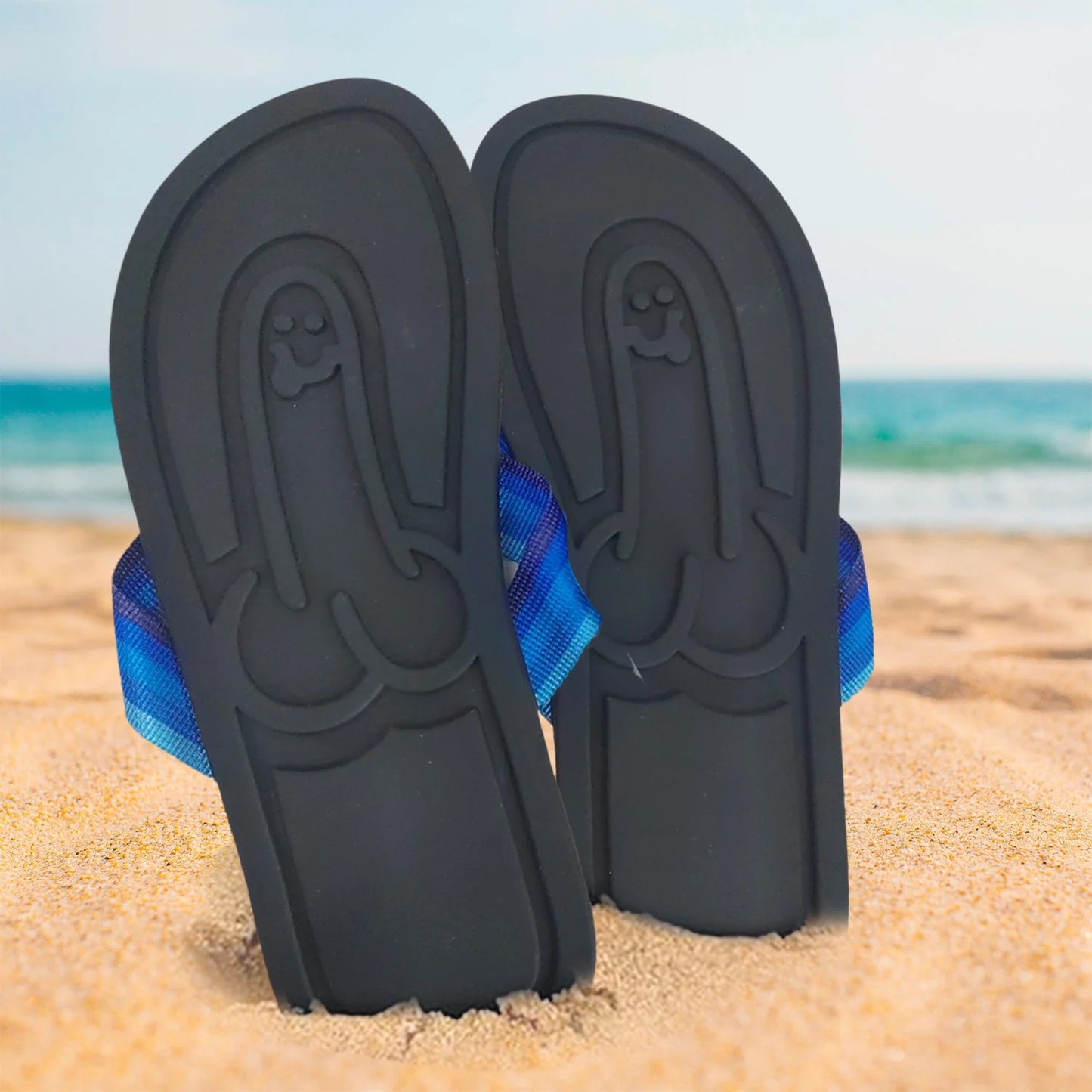 Funny Beach Flip Flops